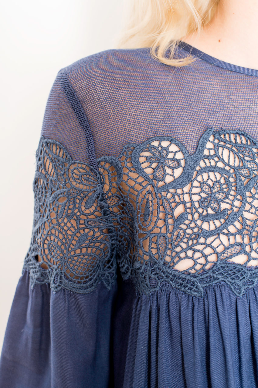 DOBBY BLOUSE DETAILS – Viscose Twill – 100% VISCOSE