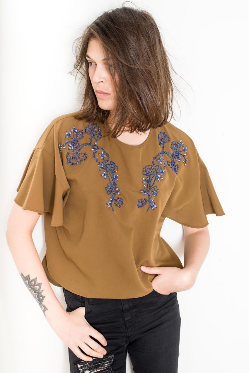 DELI TOP – Polyester Crepe